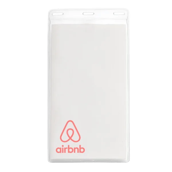 4" x 8" Printed Oversized Vertical Vinyl Pouch view 2