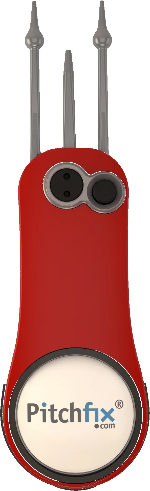 Red Logo Front View