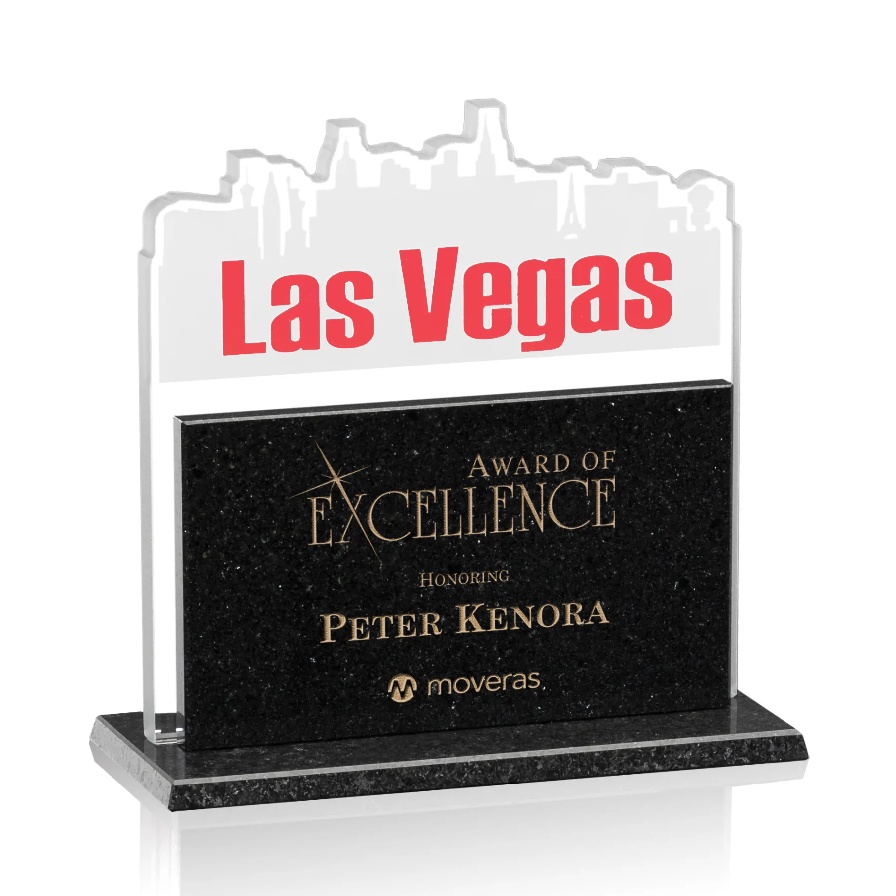 Las Vegas, 6.5" x 6.625"