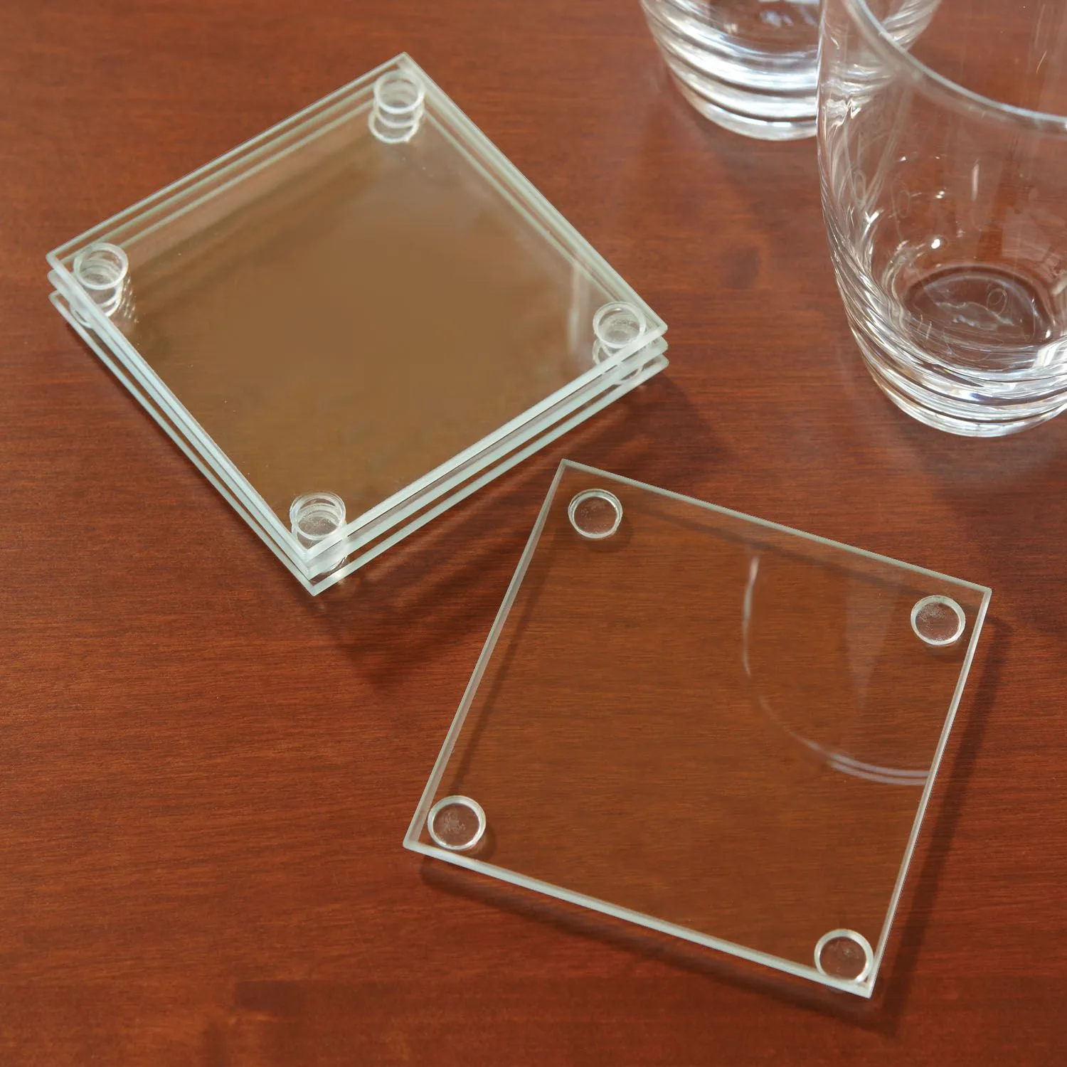 Economy Glass Coaster Set view 2