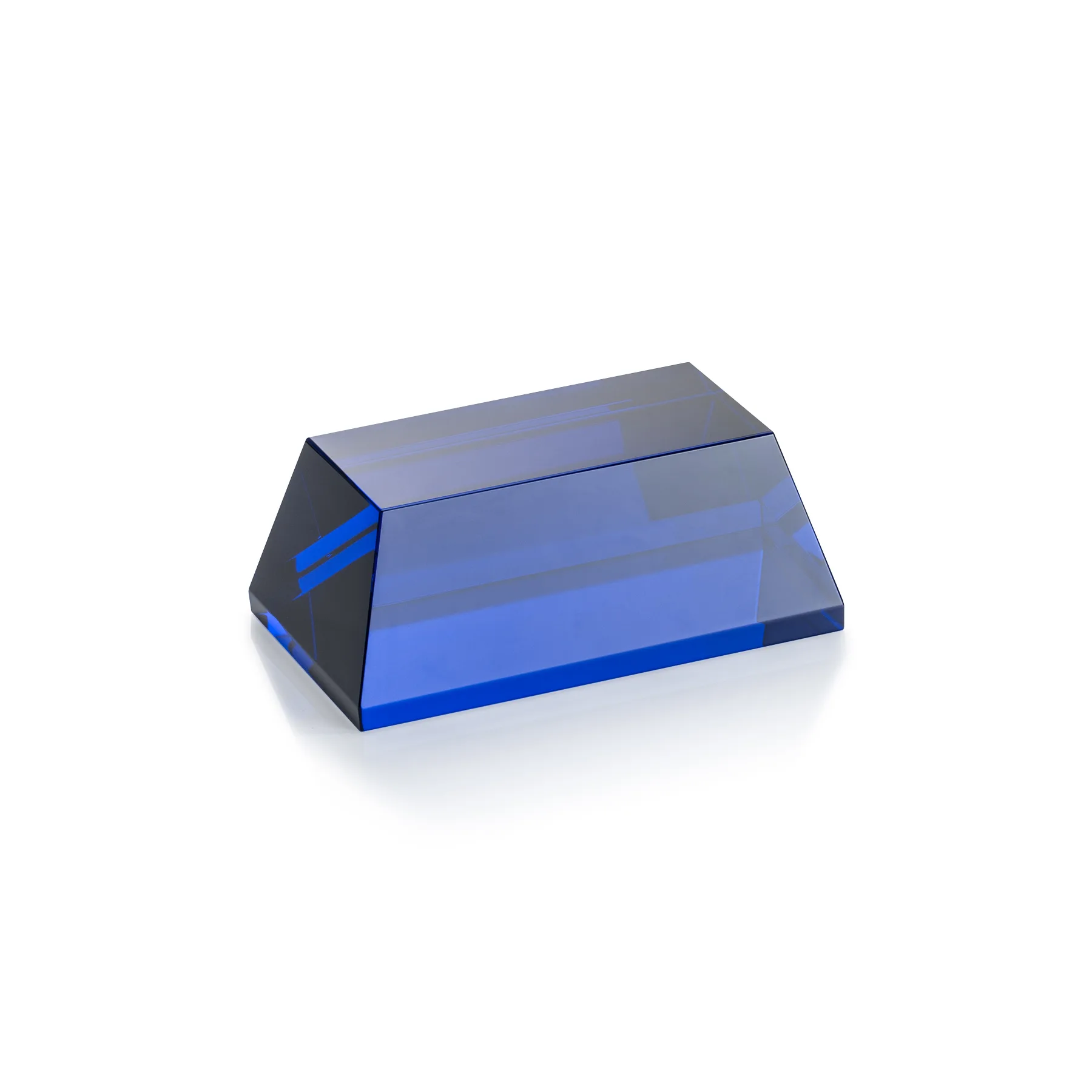 Blue, 5" x 2" x 3"