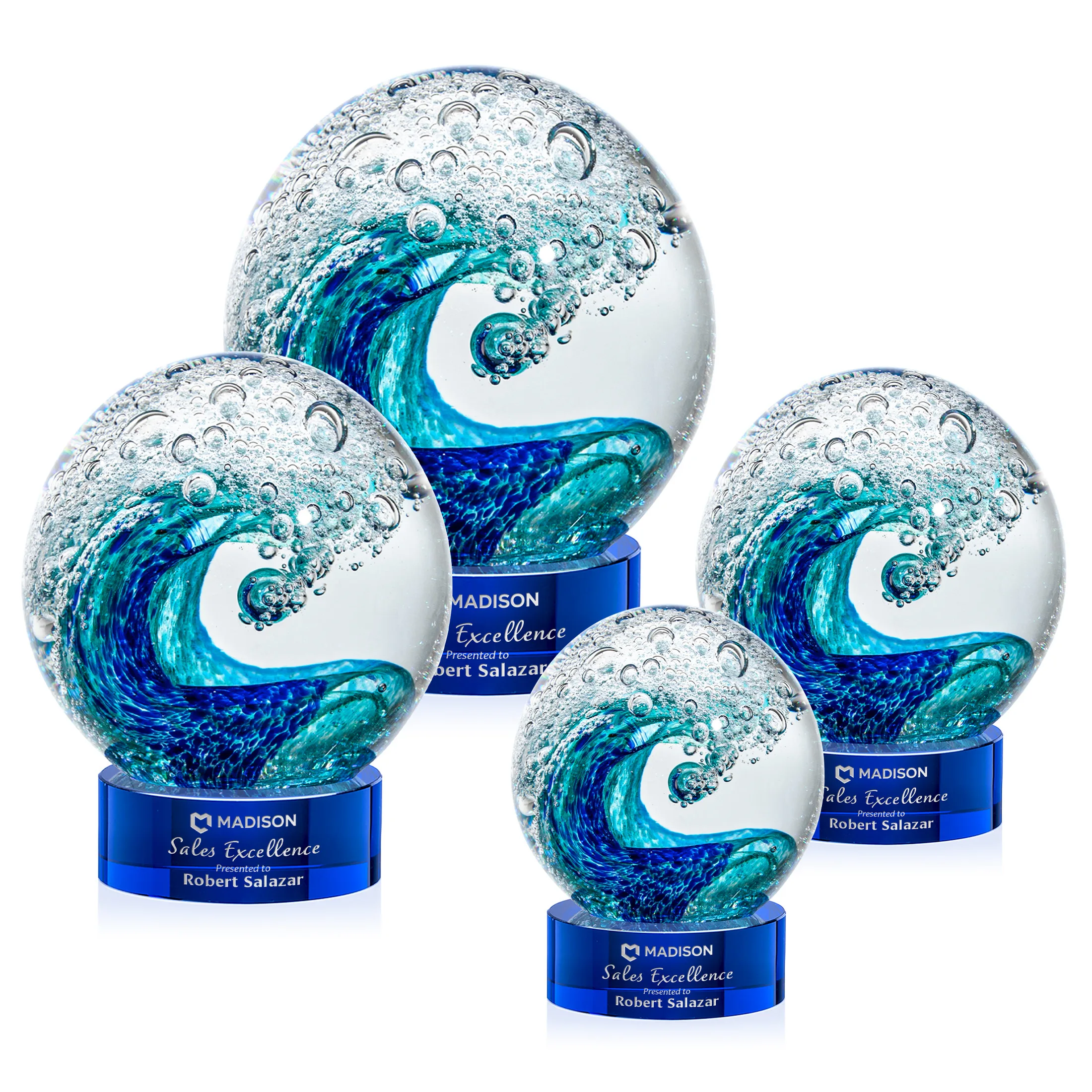 Stanrich, Deep Etch, Blue