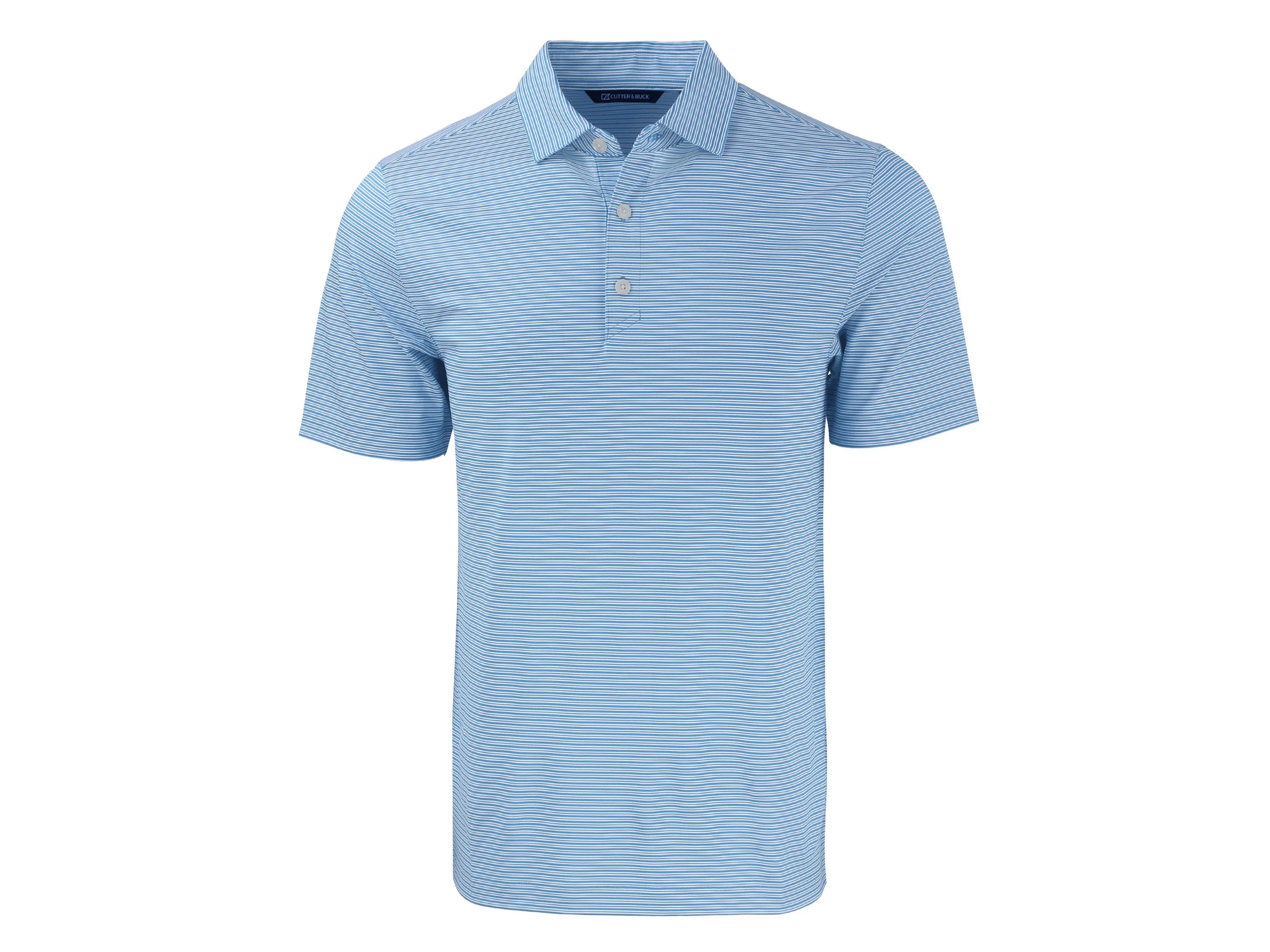 Cutter & Buck Forge Eco Double Stripe Stretch Recycled Mens Big &Tall Polo view 5