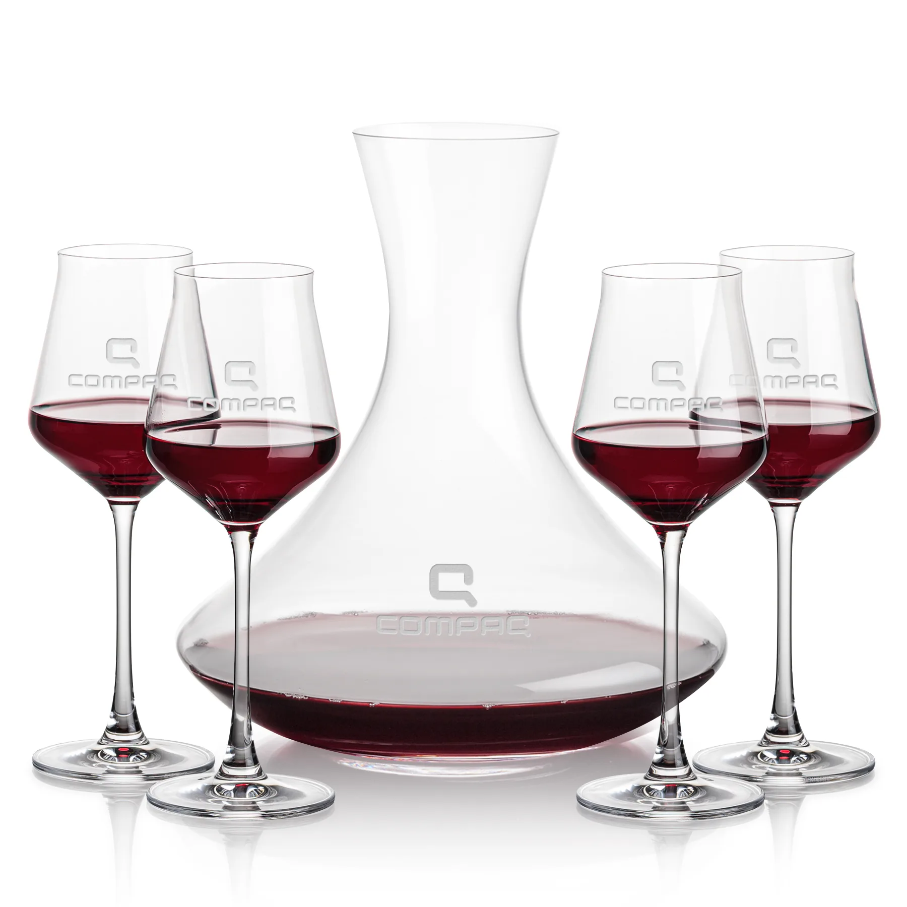 Carafe & 4 Wine