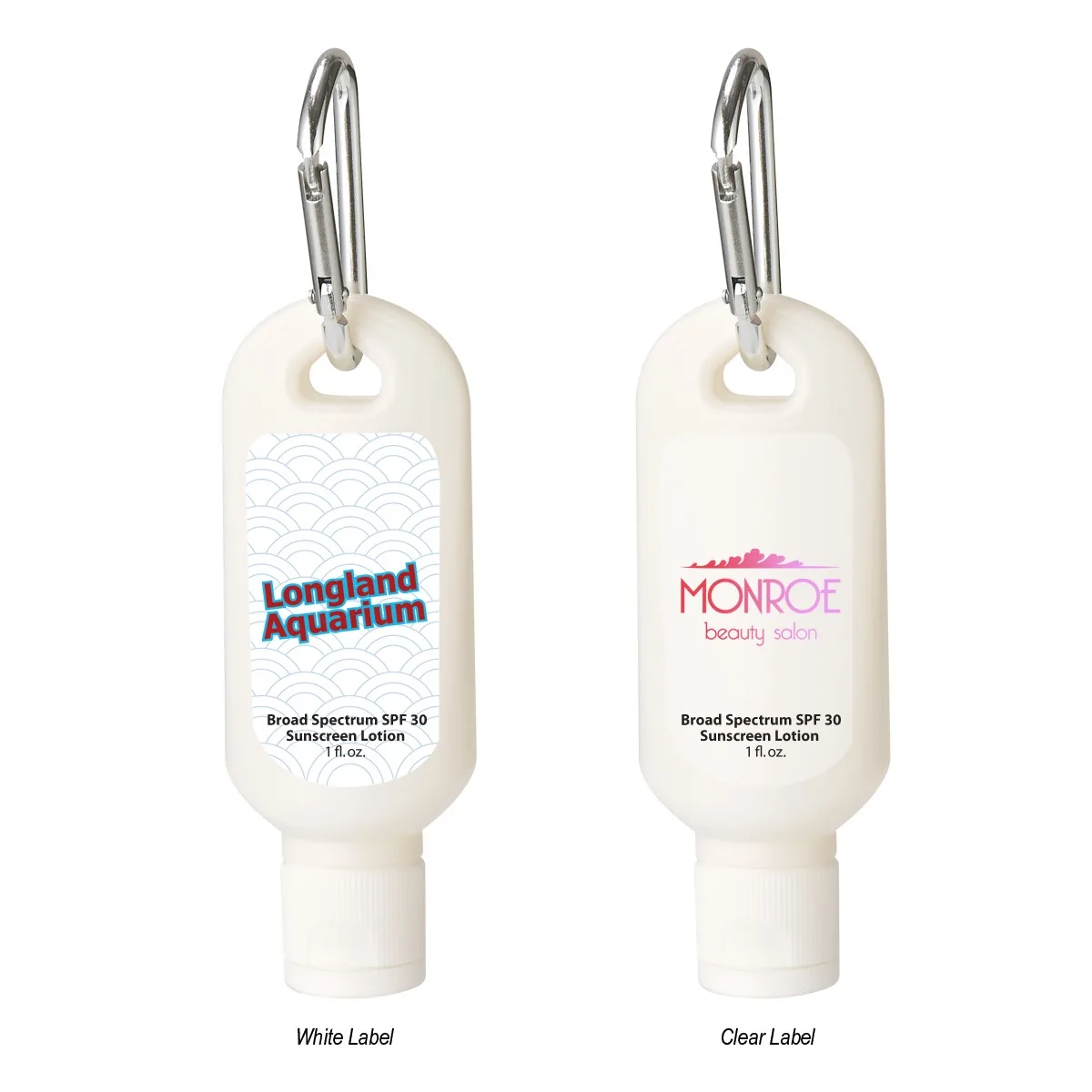 1 Oz. Spf 30 Sunscreen With Carabiner view 2