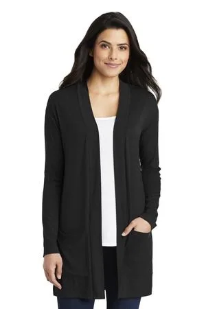 Port Authority ® Women's Concept Long Pocket Cardigan . view 3