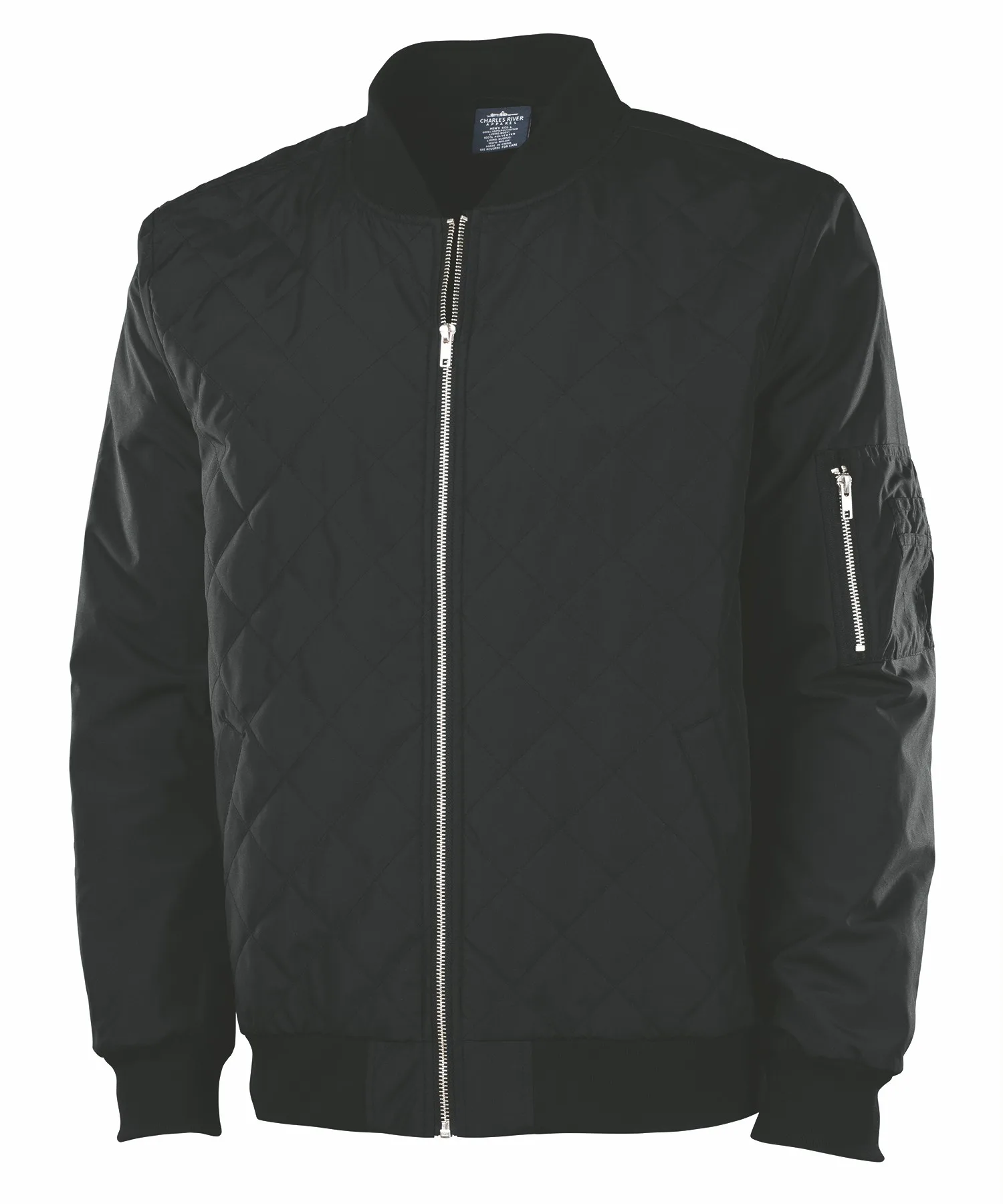 Black Blank Front
