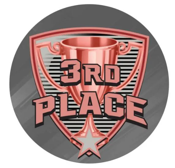 3rd Place Texture Tone® Label