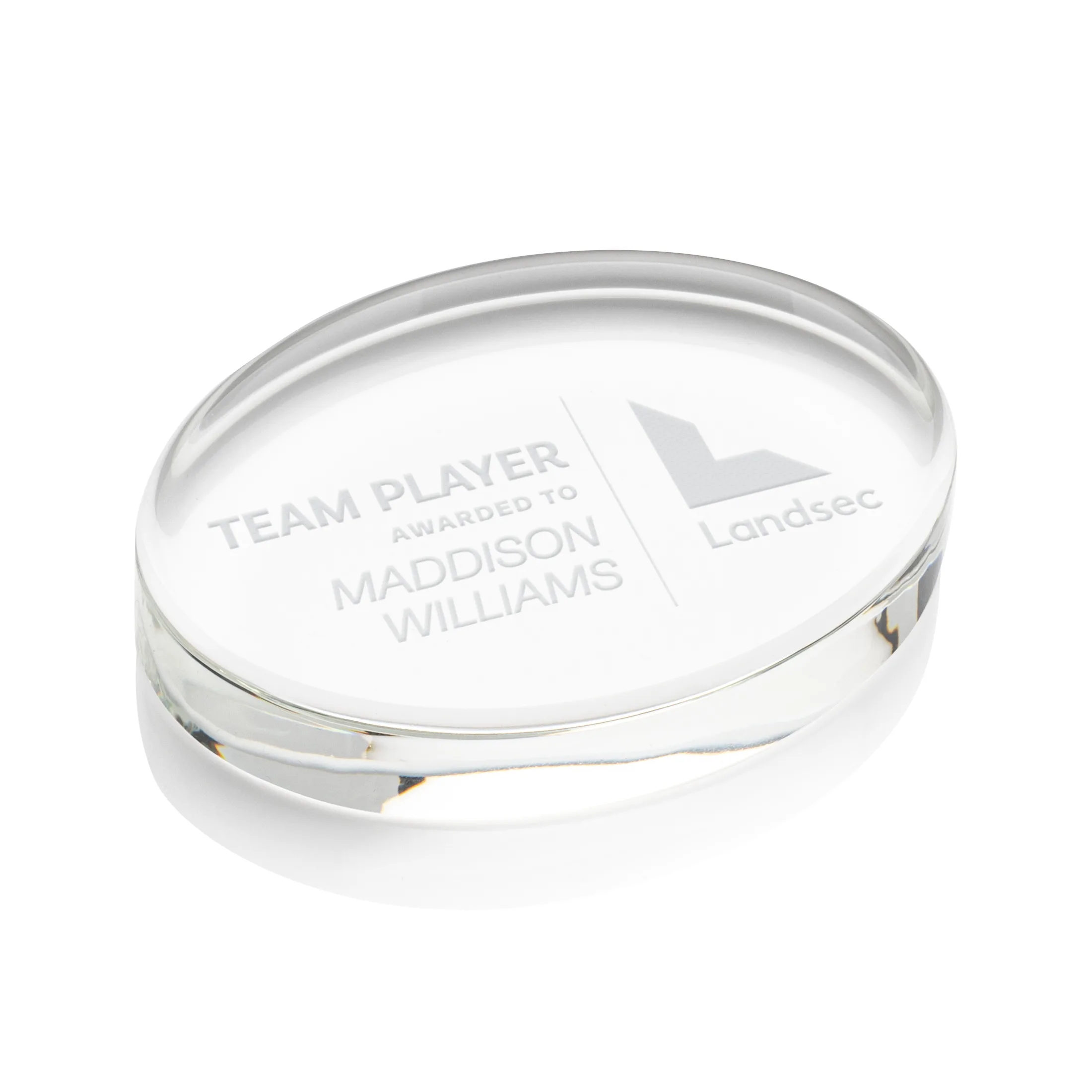 Logan Oval Paperweight — Logan Oval Paperweight