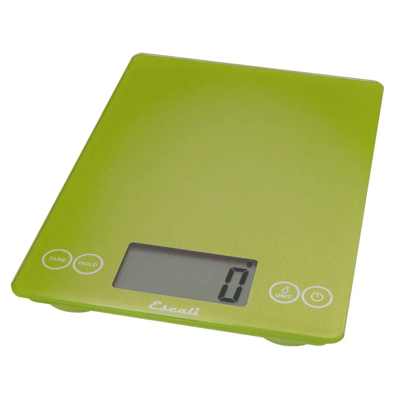 KitchenSupply Escali - Arti Glass Digital Scale, Succulent Green