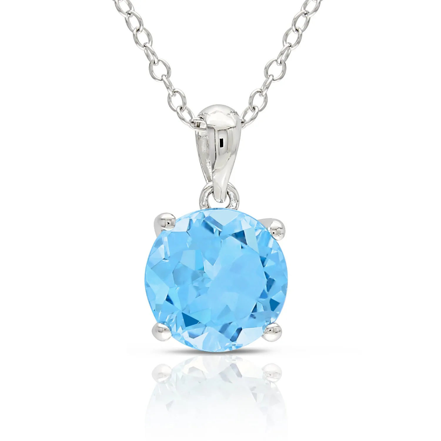 Jilco Inc Blue Topaz Pendant