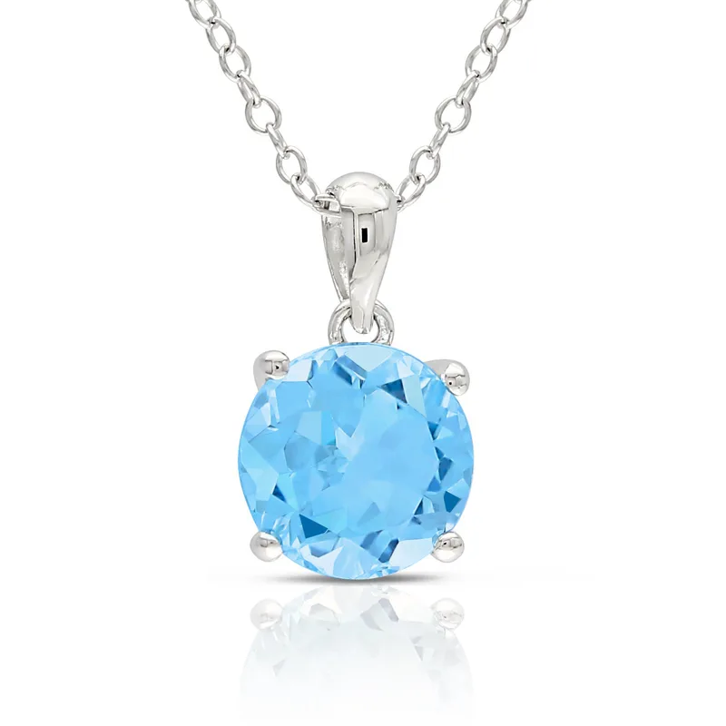 Jilco Inc Blue Topaz Pendant