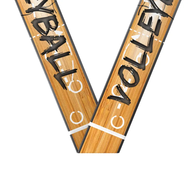 Sublimated Volleyball Sewn Through Neckband (1-1/2" X 34")