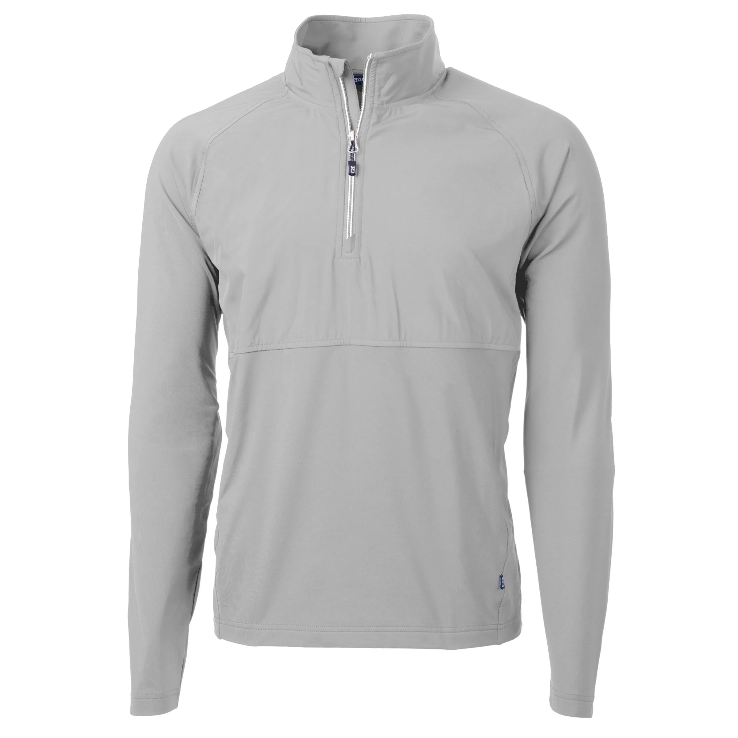 Cutter & Buck Adapt Eco Knit Hybrid Recycled Mens Quarter Zip view 6