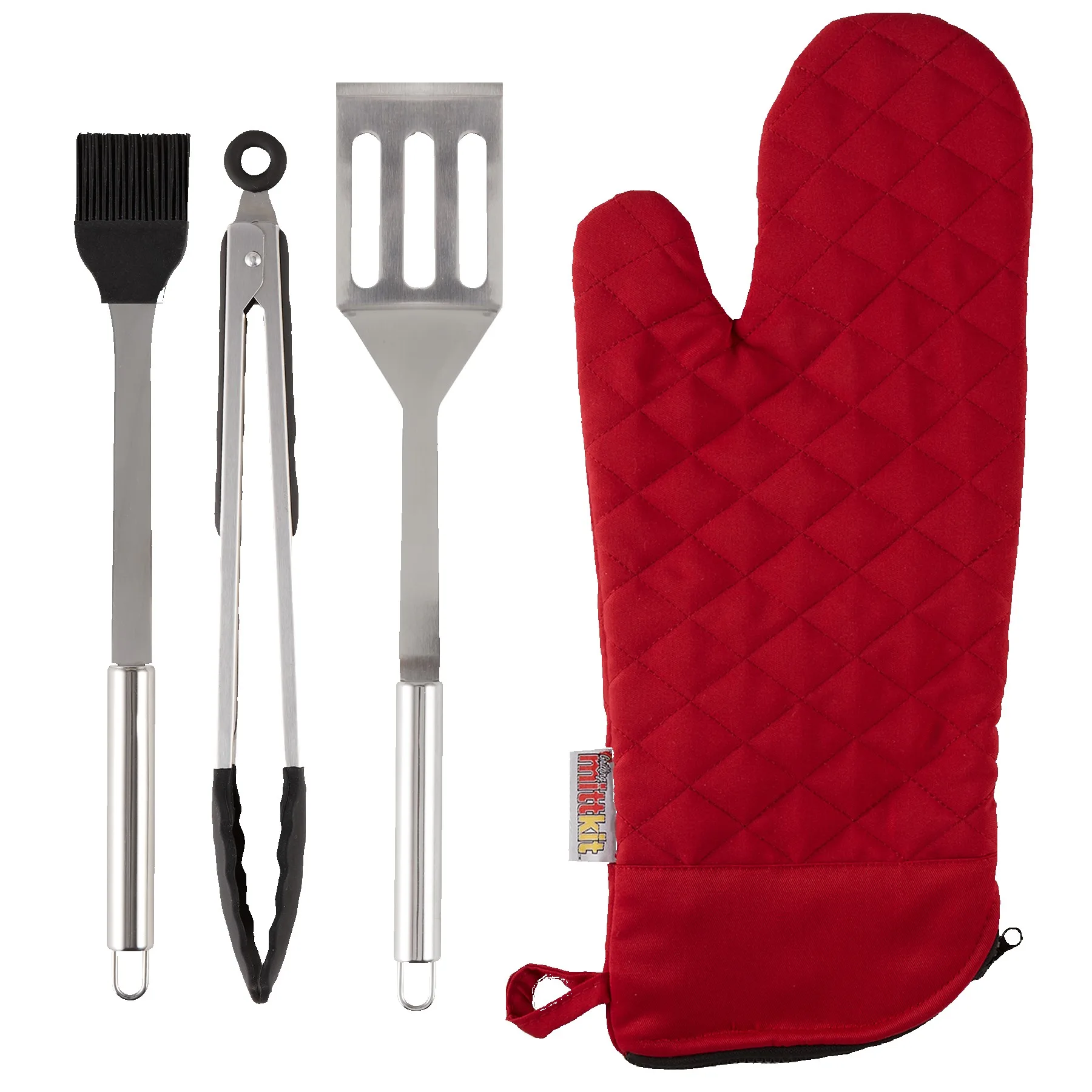 BBQ Grilling Mitt Kit view 5