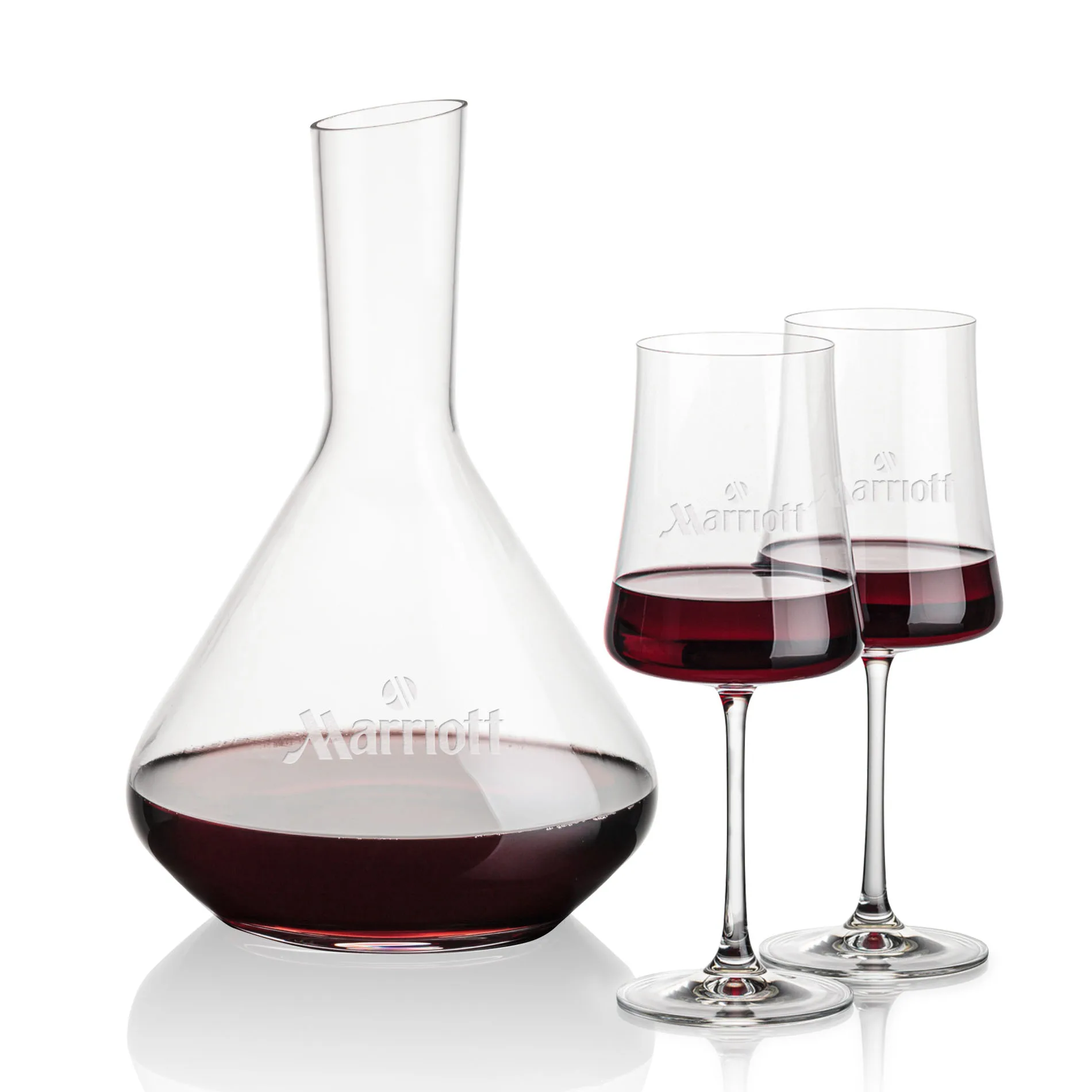 Carafe & 2 Wine
