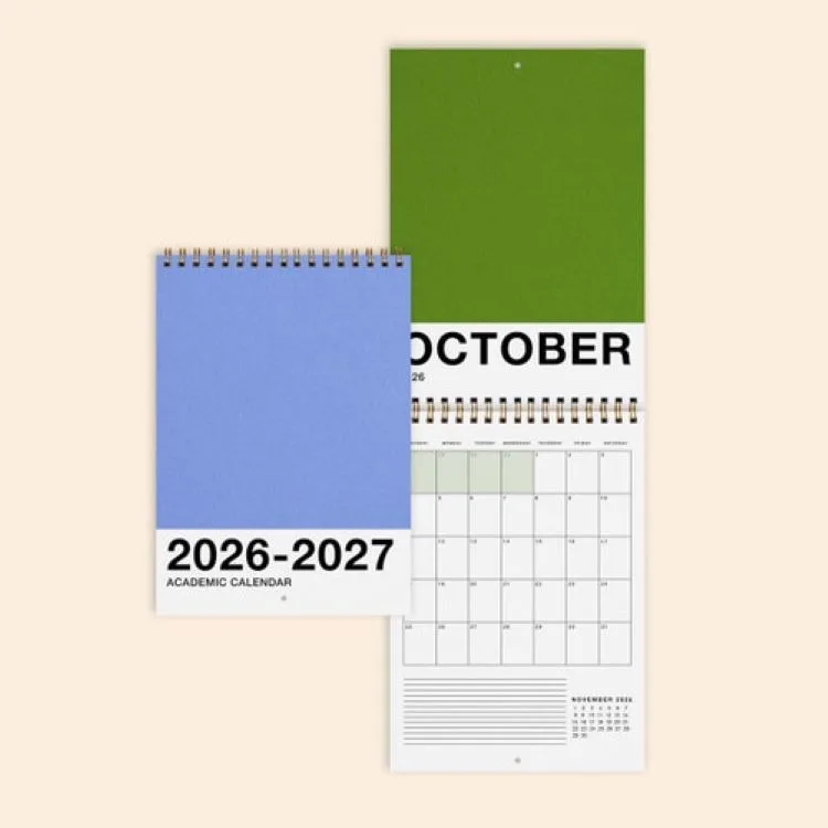 Academic Calendar - Small - Vertical view 3