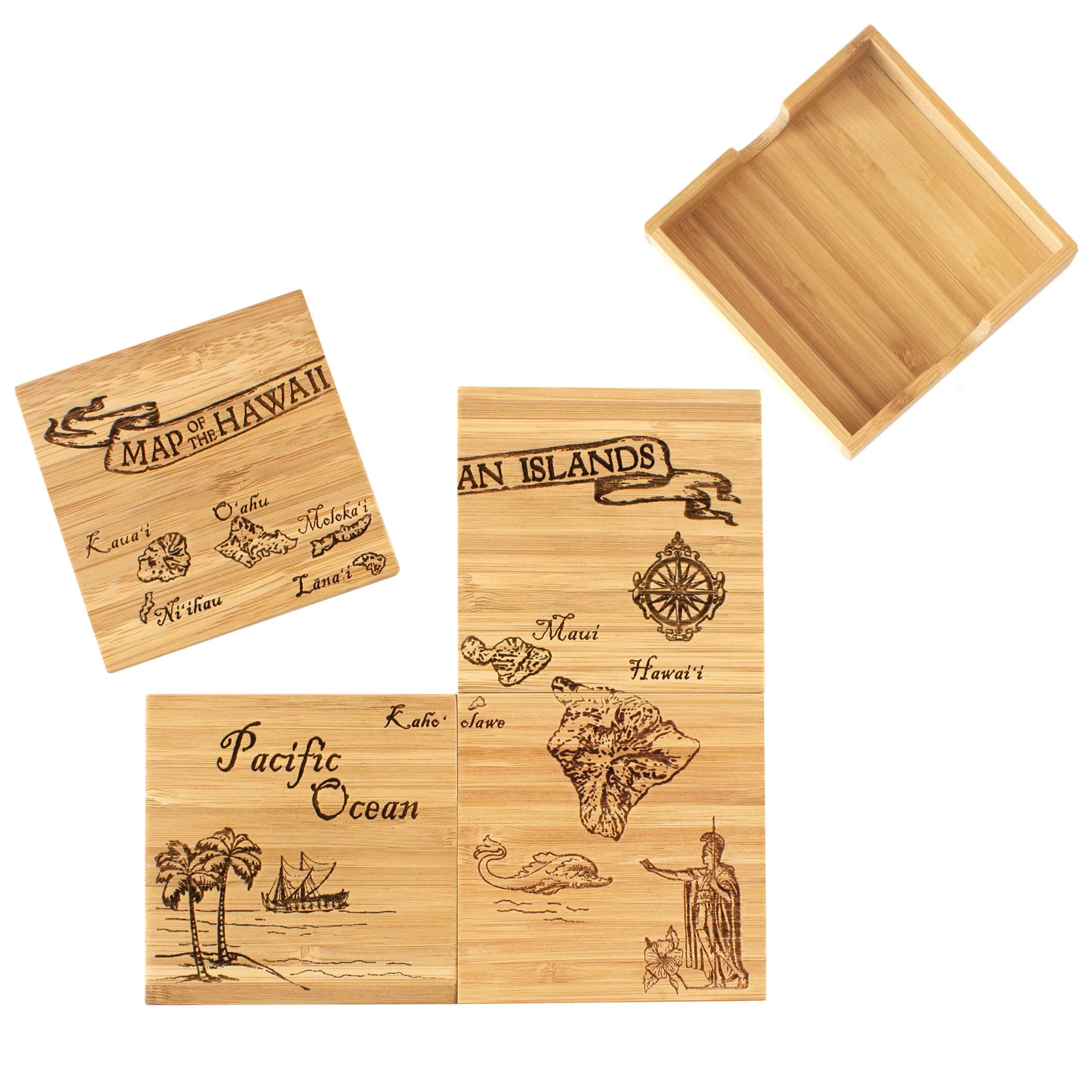 Hawaii Puzzle Coaster Set view 6