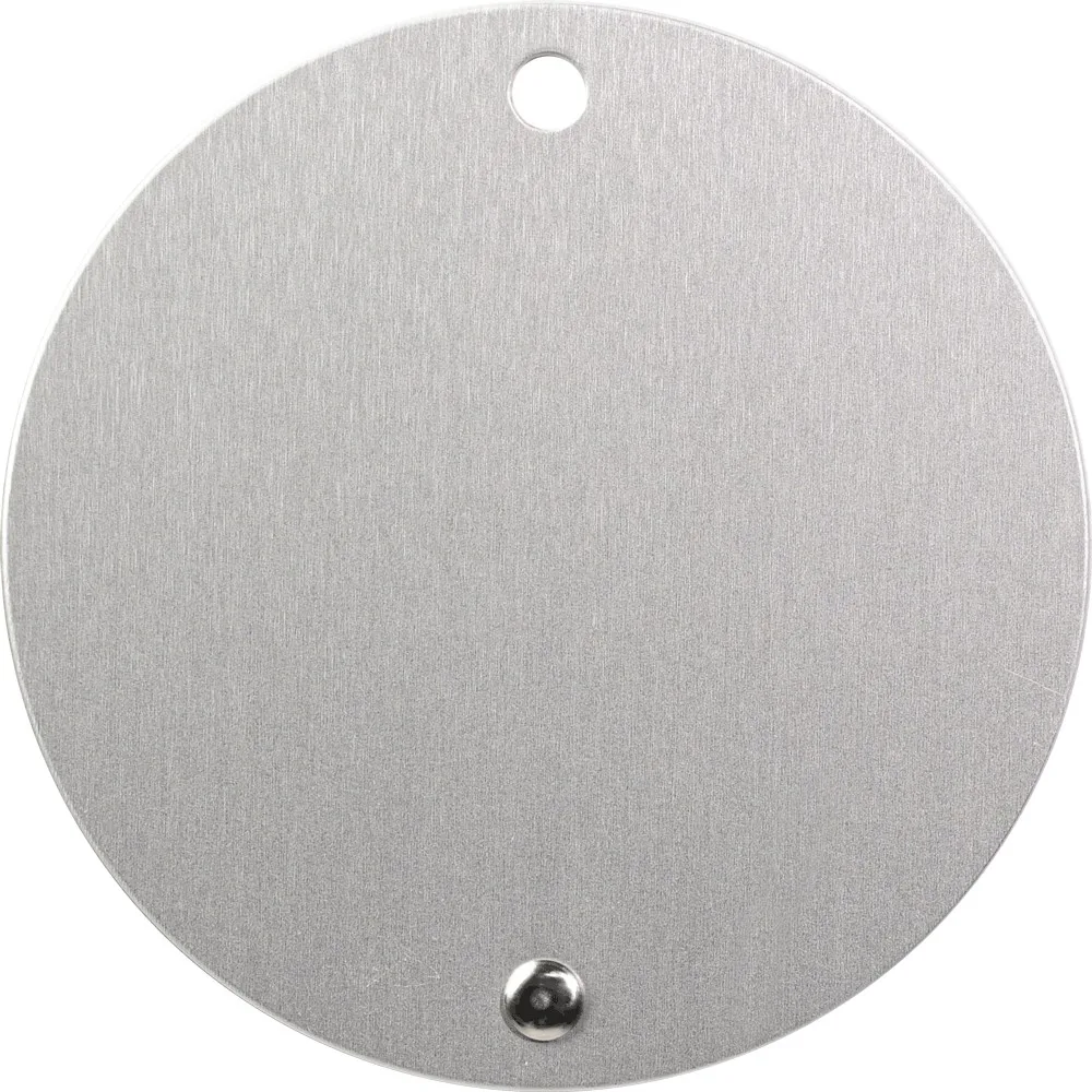 Silver Blank Front View