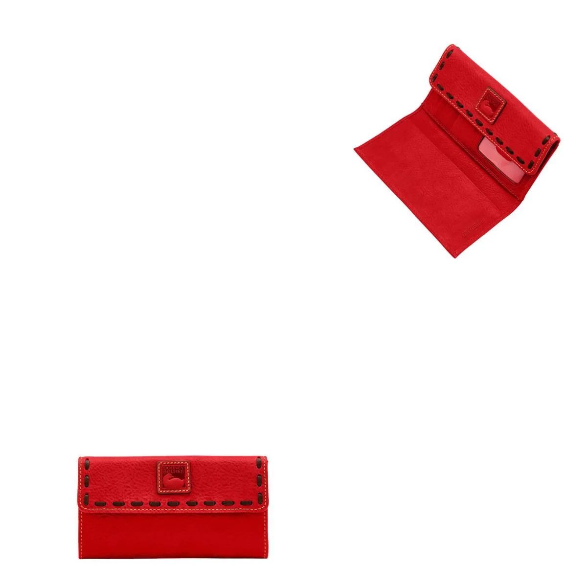 Dooney & Bourke Florentine Continental Clutch - Red