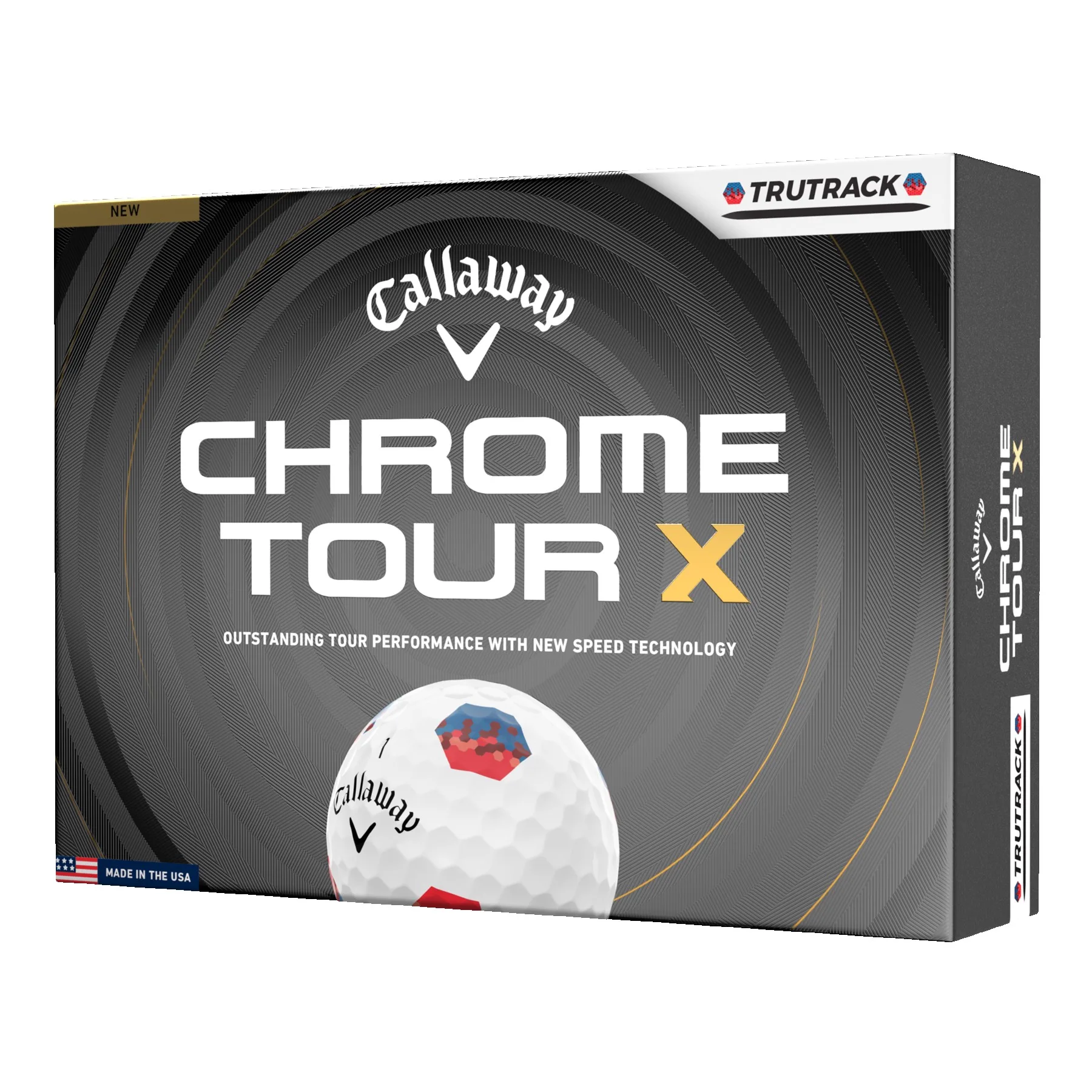 Callaway Chrome Tour X TruTrack Golf Balls - White