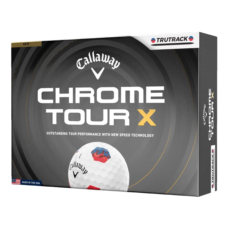 Callaway Chrome Tour X TruTrack Golf Balls - White