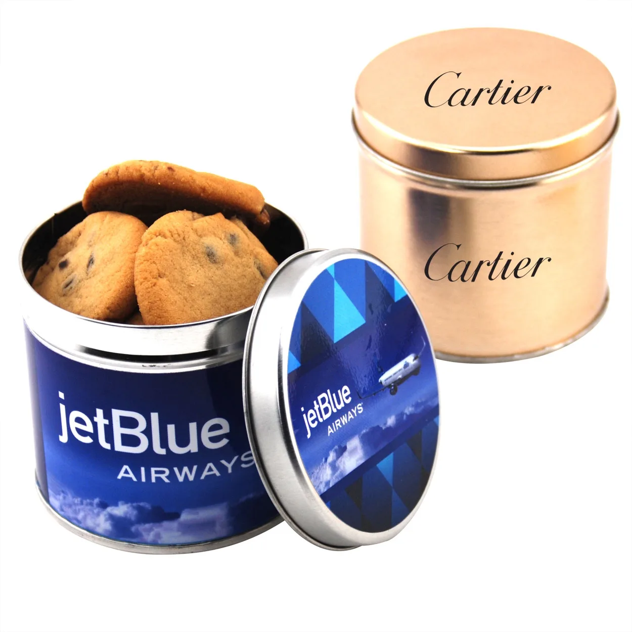 Round Tin w/Chocolate Chip Cookies