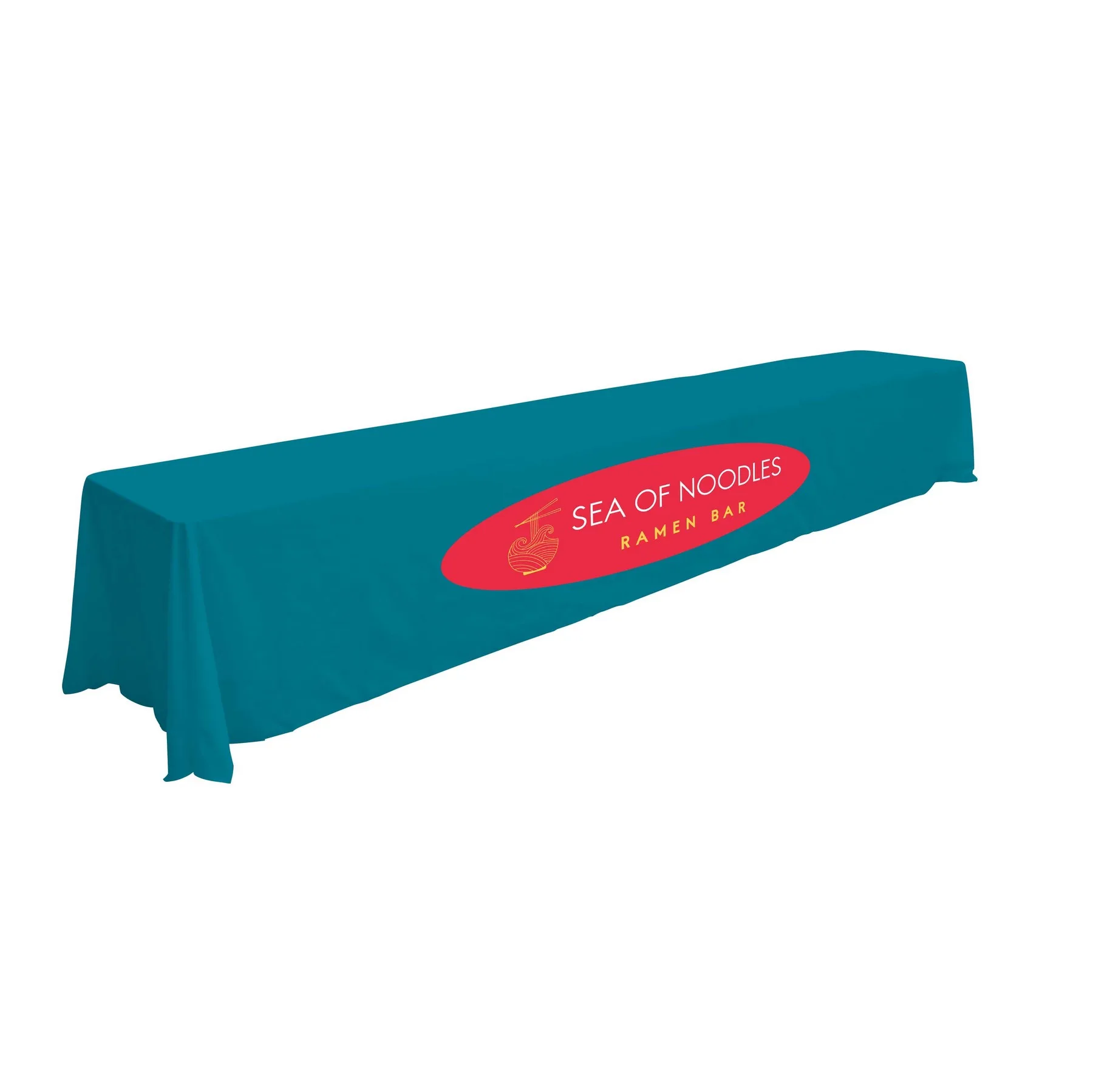 16' Standard Table Throw (Full-Color Front Only) view 5