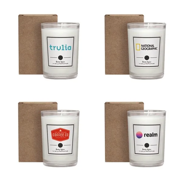 8 oz. Scented Tumbler Candle in a Cardboard Gift Box view 2