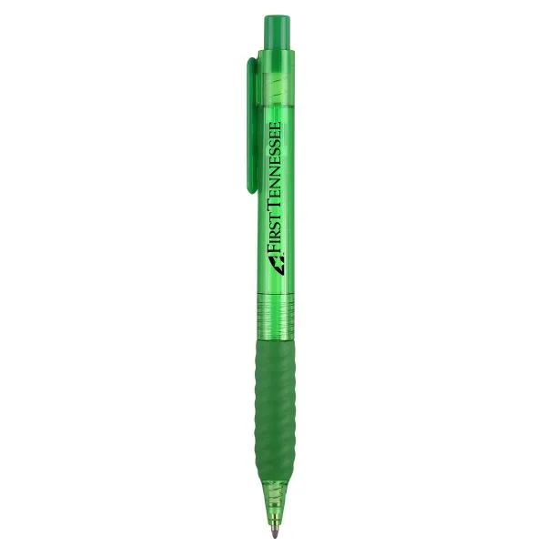 Translucent Green Logo Front View