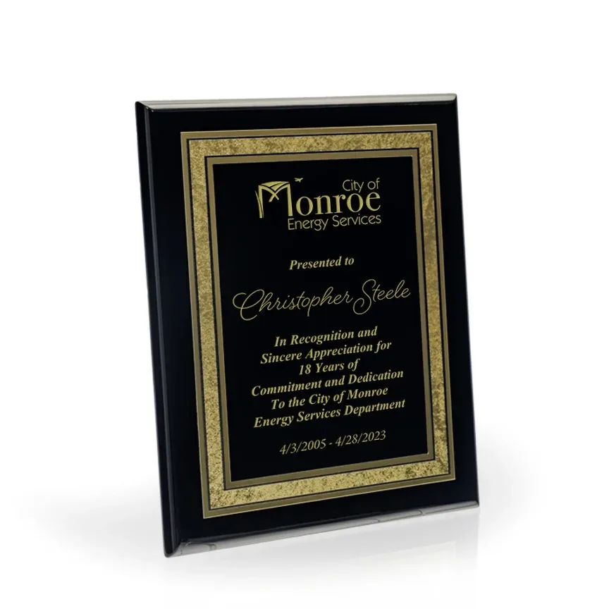 Charles Black Piano Plaque, view 3