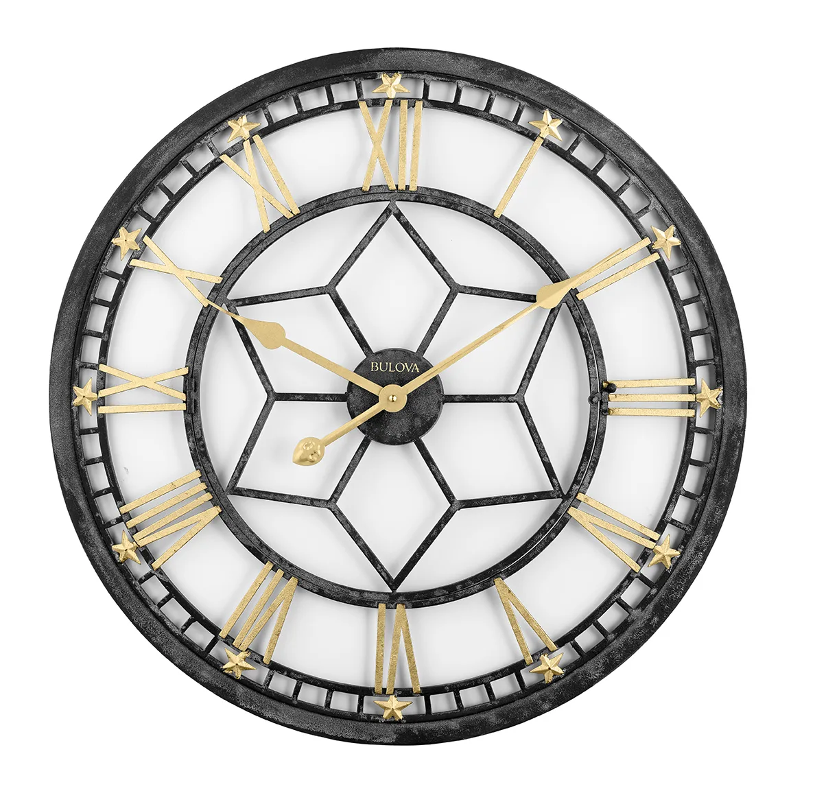 Bulova Clocks Starlight Wall Clock