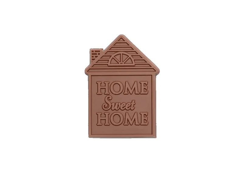 Home Sweet Home 2"x3" Milk Chocolate Shape