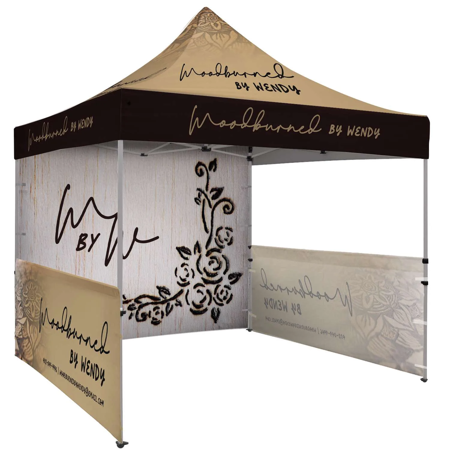 10' Premium Tent & Wall Kit Dye-Sub