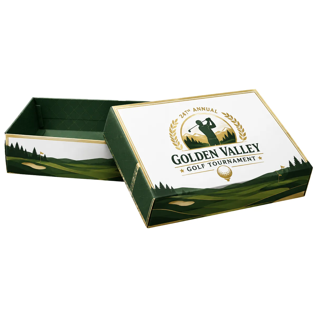 Custom Dozen Packaging Lid & Tray view 3