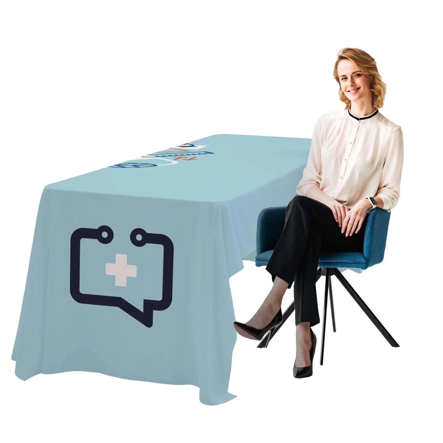 6' Economy Table Throw (Full-color Full Bleed) view 4