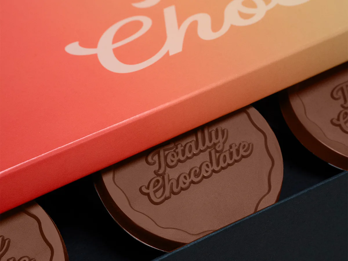 Ultimate 24-Piece Chocolate Shortbread Cookie Gift Set with Classic Custom Packaging view 6