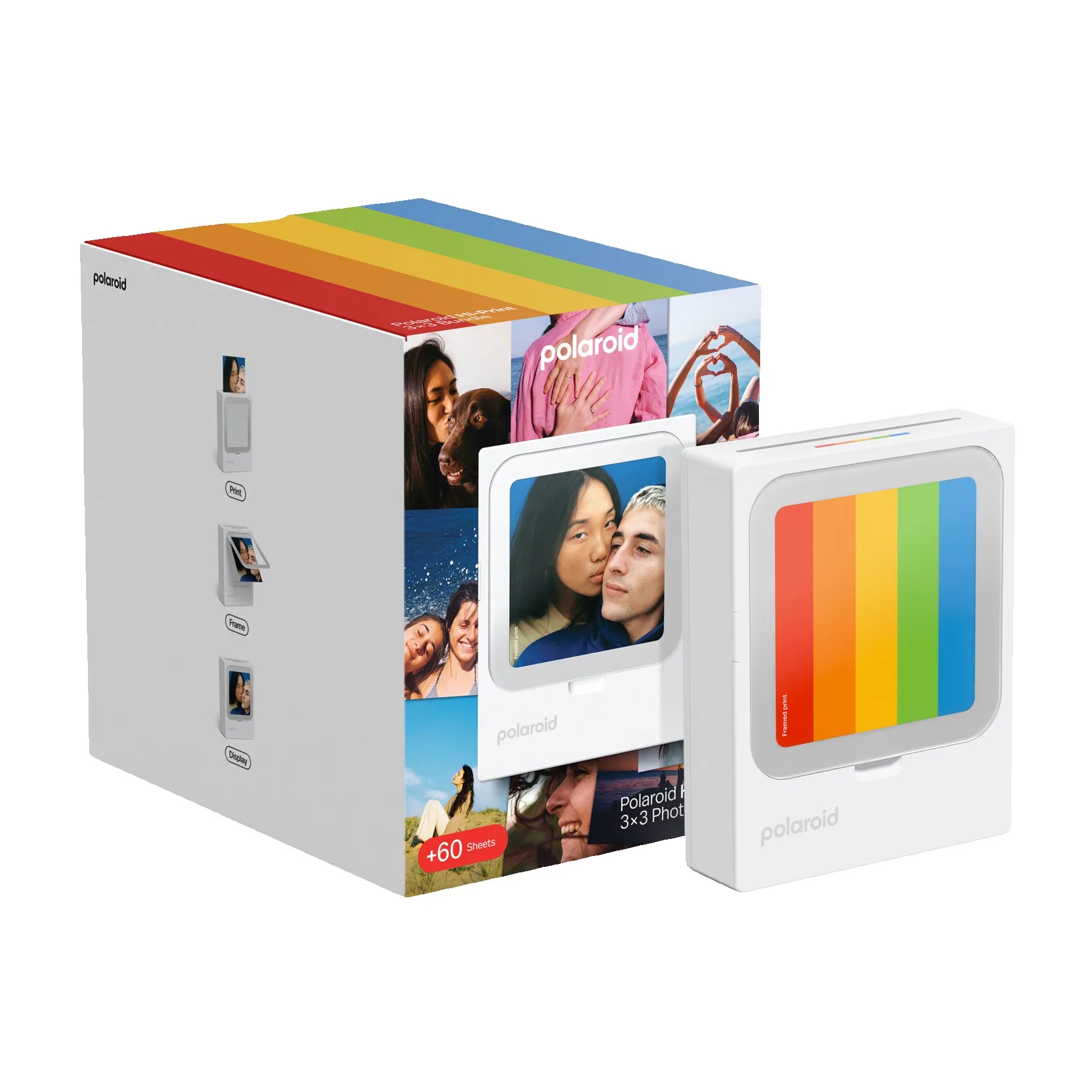 Polaroid Hi-Print 3x3 Pocket Photo Printer Starter Set - White