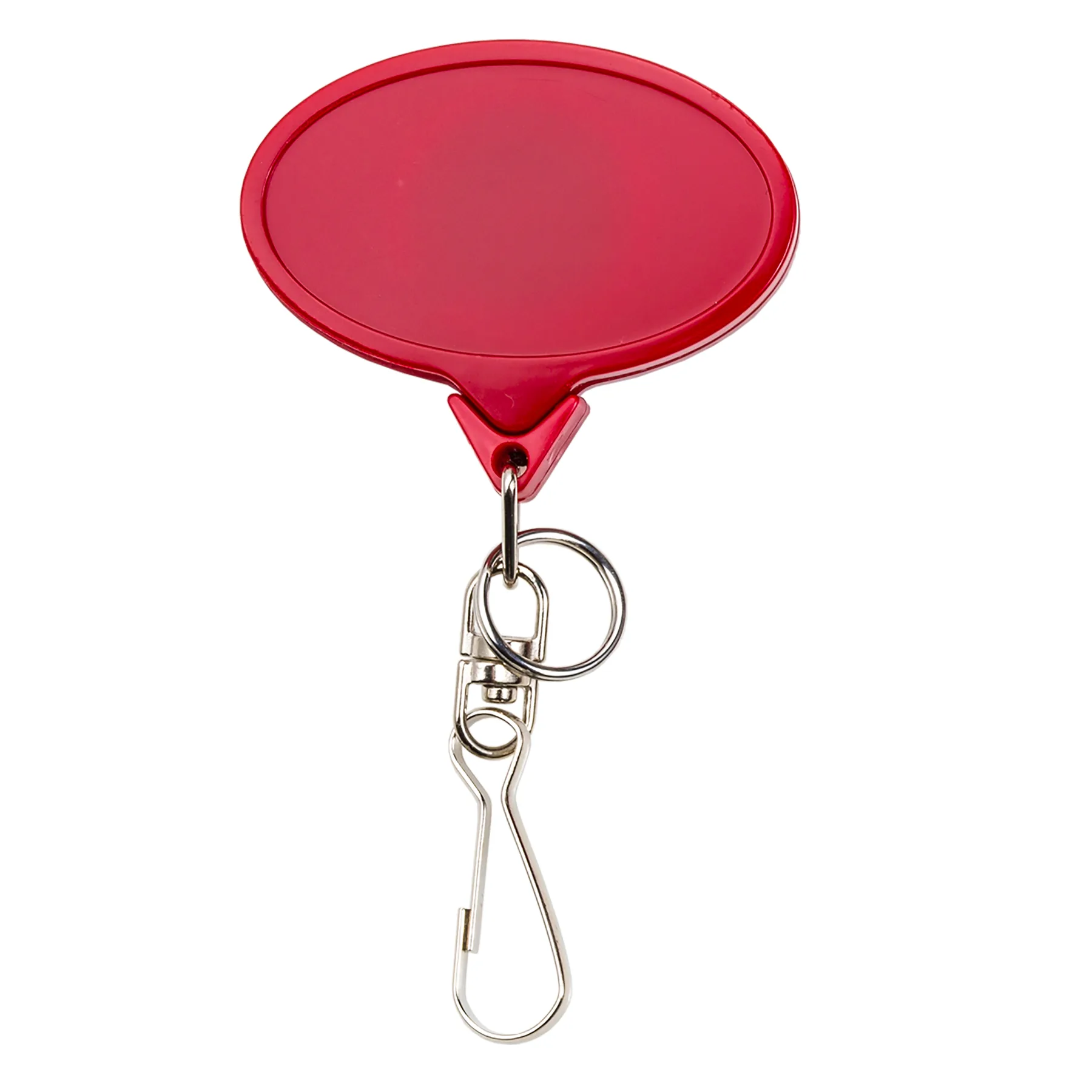 Bamboo Jumbo Oval Retractable Badge Reel view 2