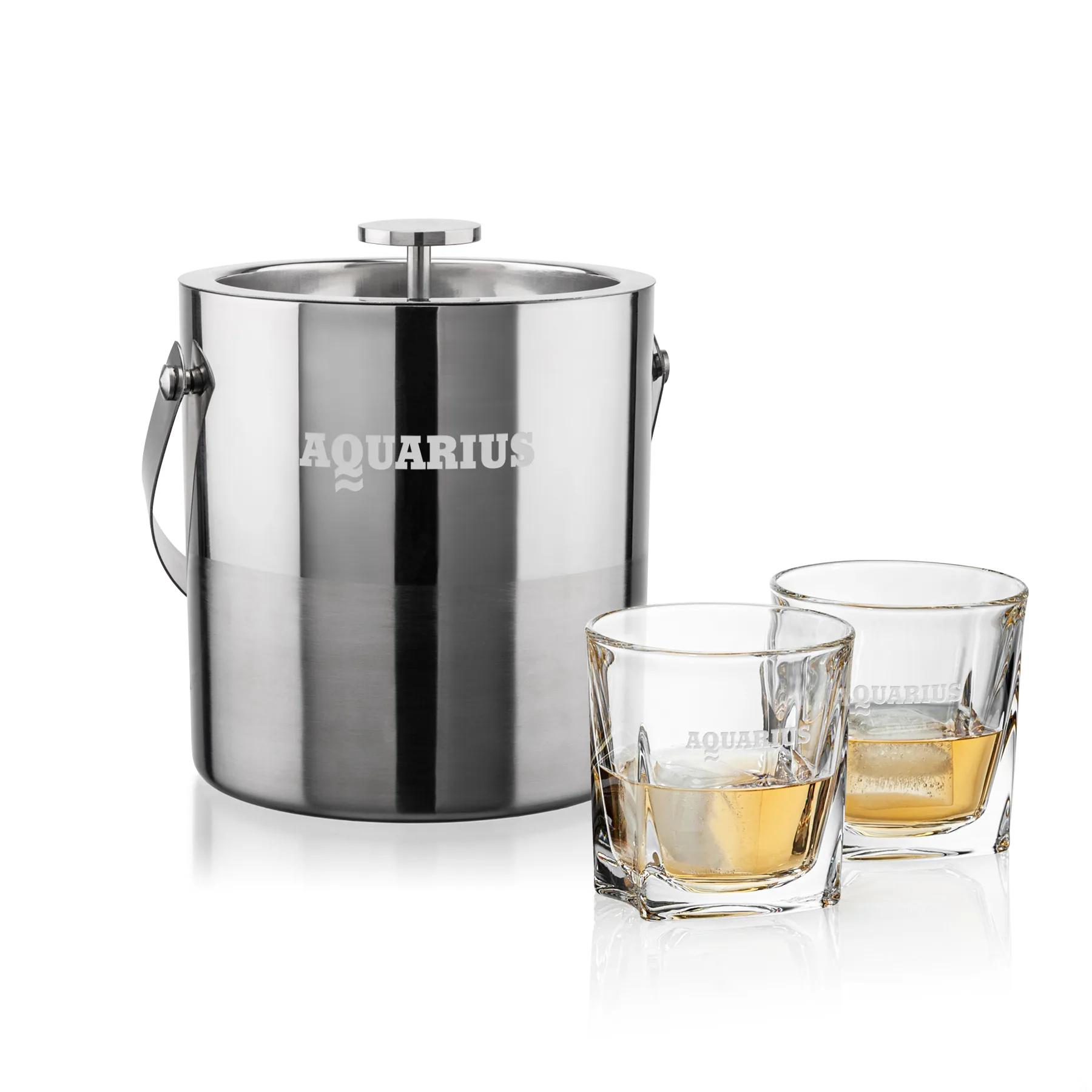 Catania Bucket Set, Laser Engraving, Set of 3