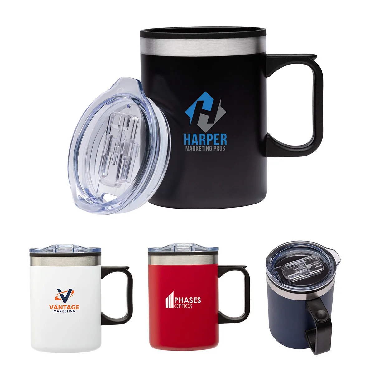 Kobuk 14oz. Steel/PP Liner Camping Mug