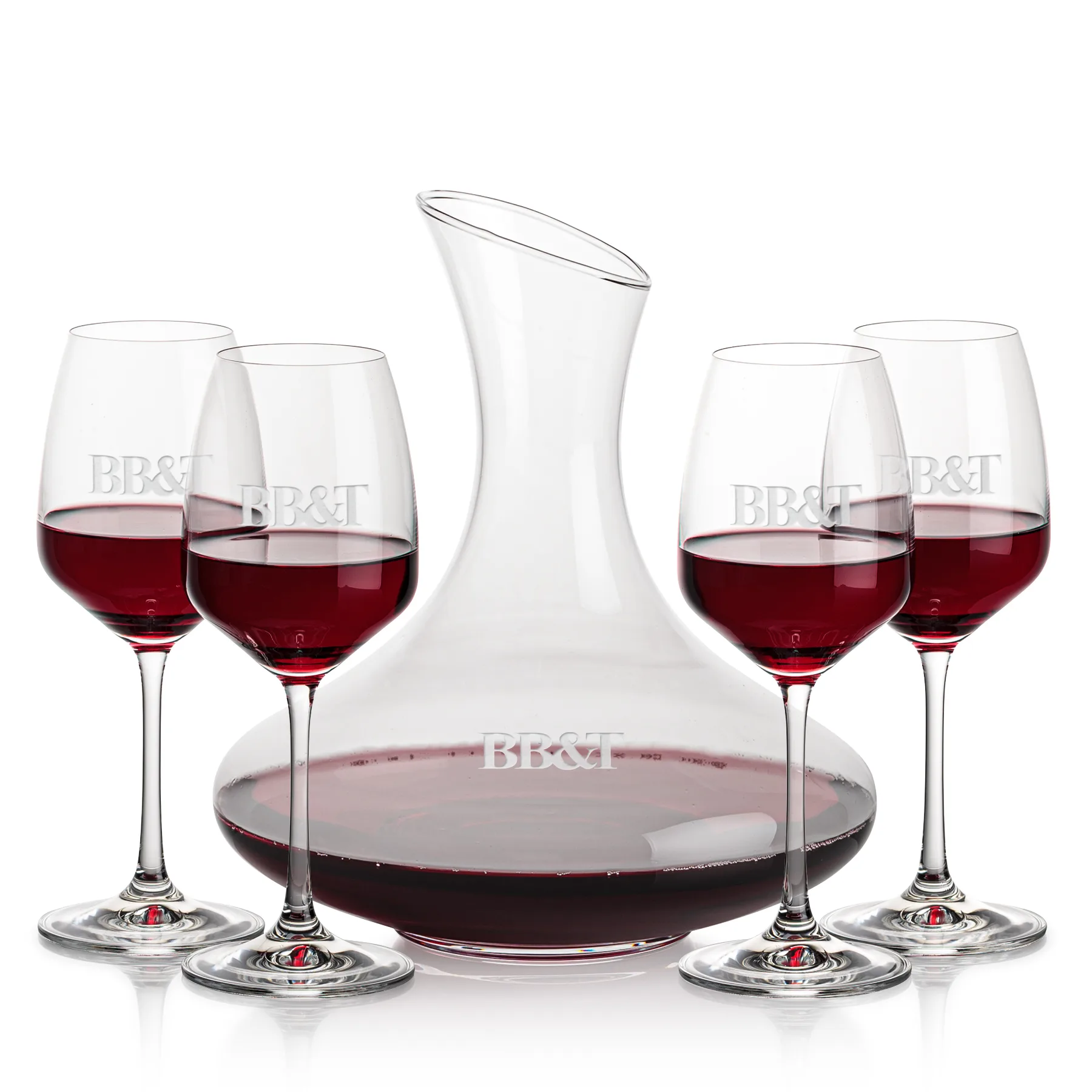 Carafe & 4 Wine
