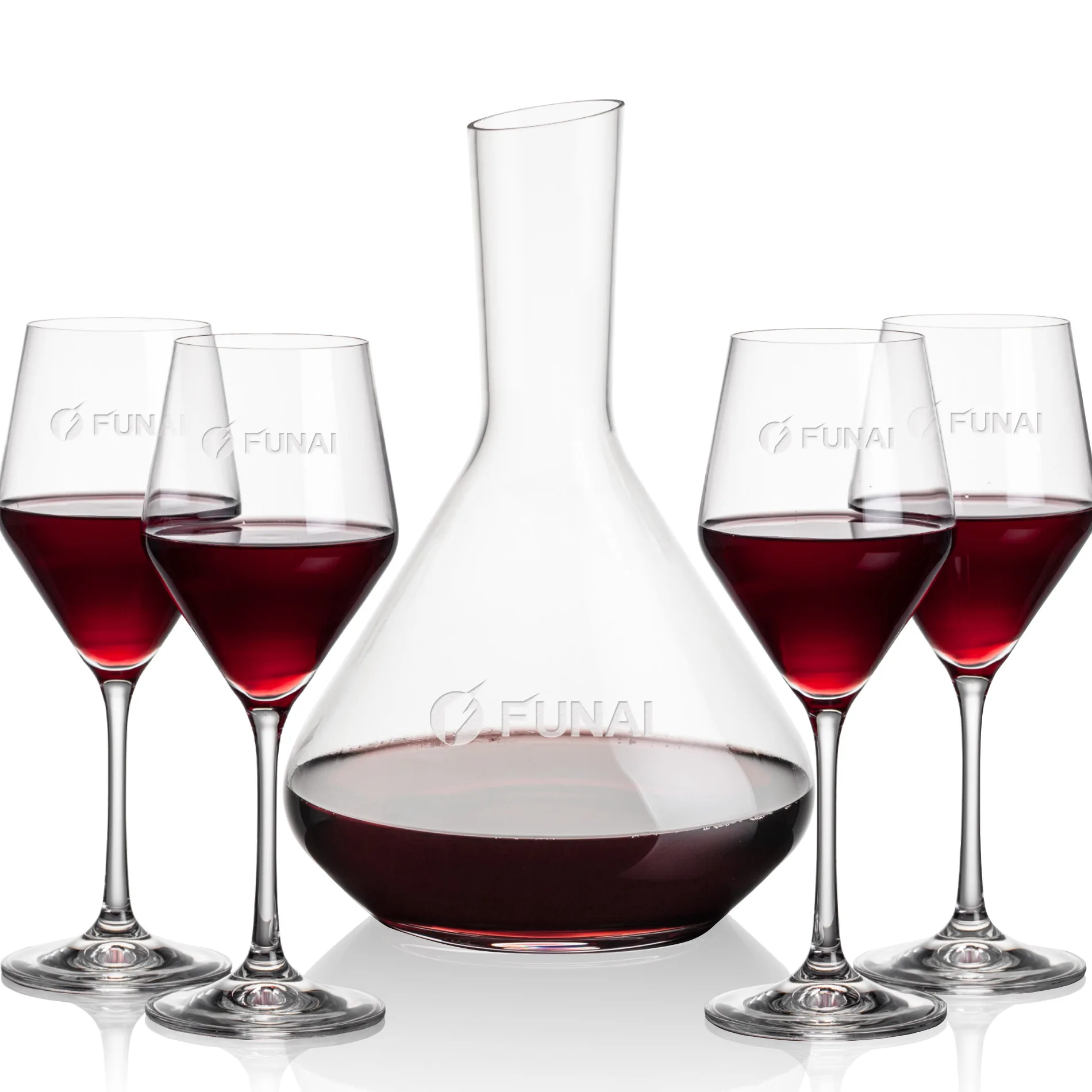 Carafe & 4 Wine