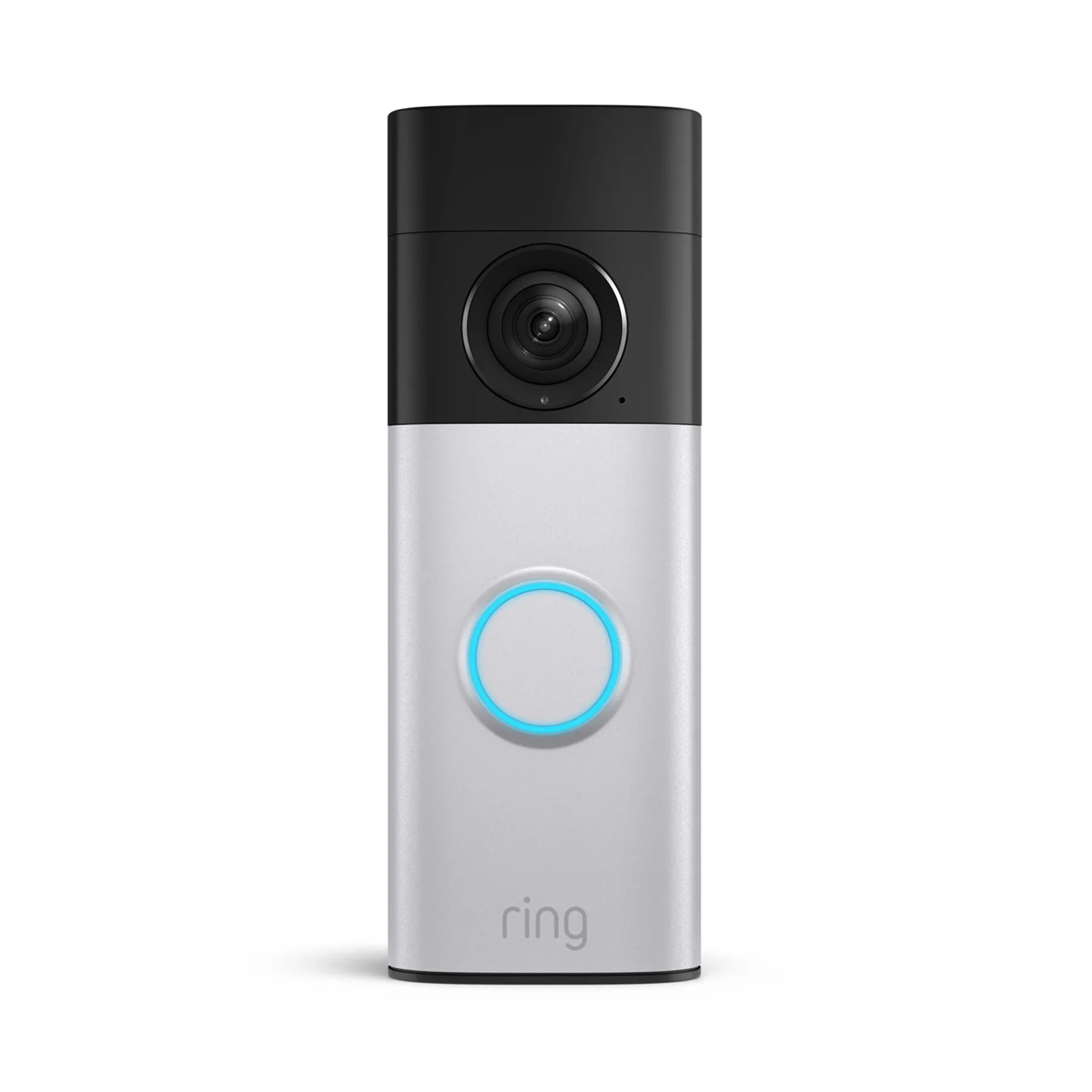 Ring Battery Doorbell Plus (2nd Generation) - Nickel Silver