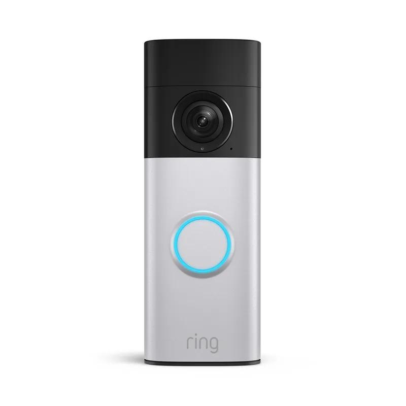 Ring Battery Doorbell Plus (2nd Generation) - Nickel Silver