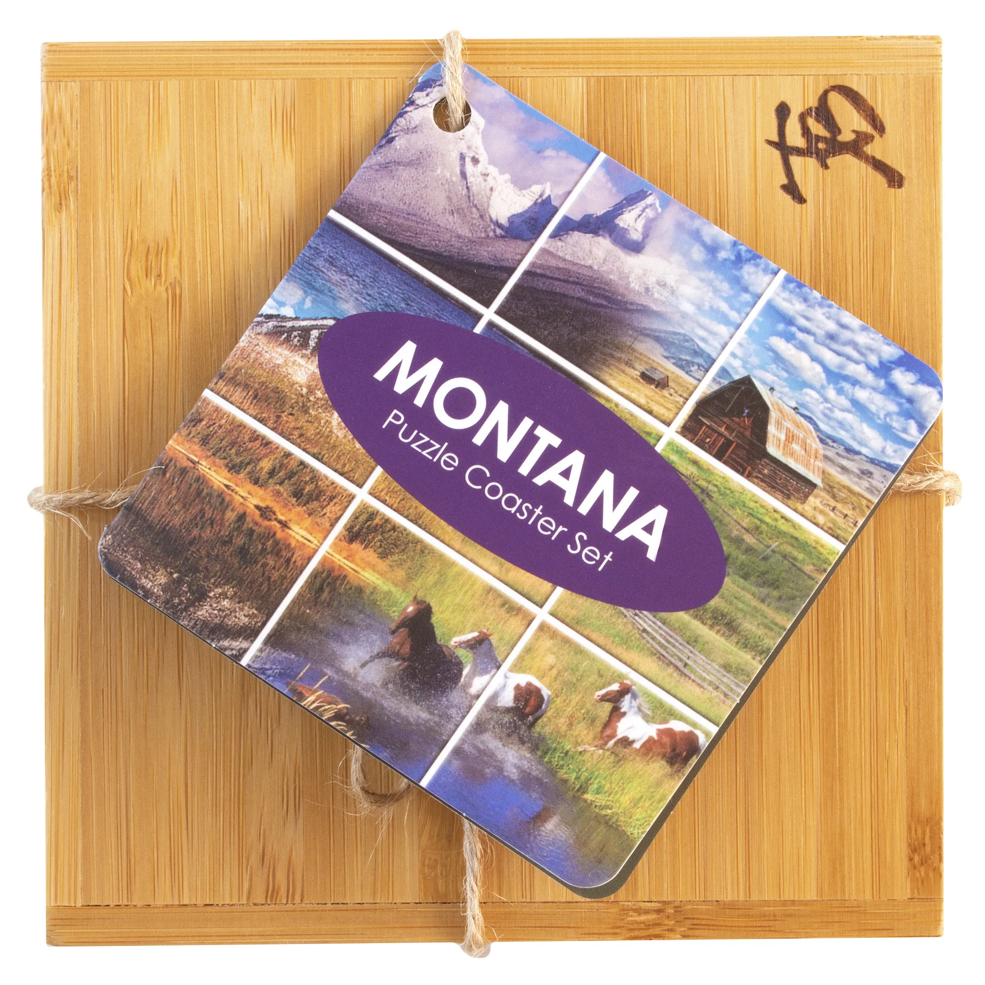 Montana Puzzle Coaster Set view 5