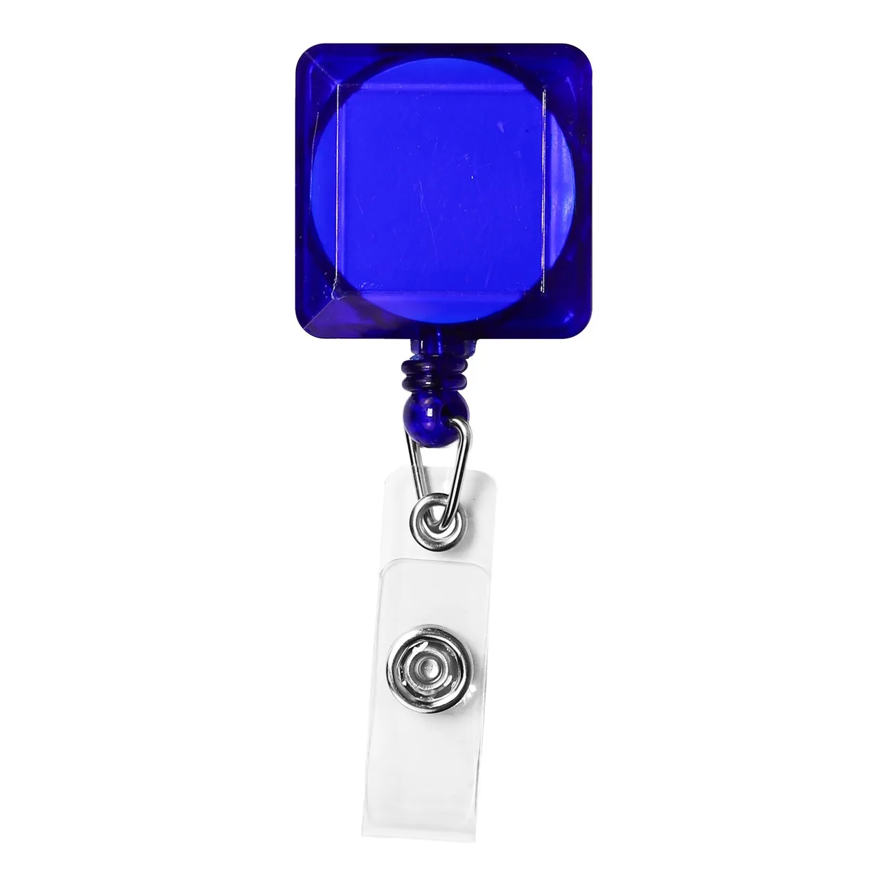 "Good" Translucent Square Retractable Badge Reel view 2