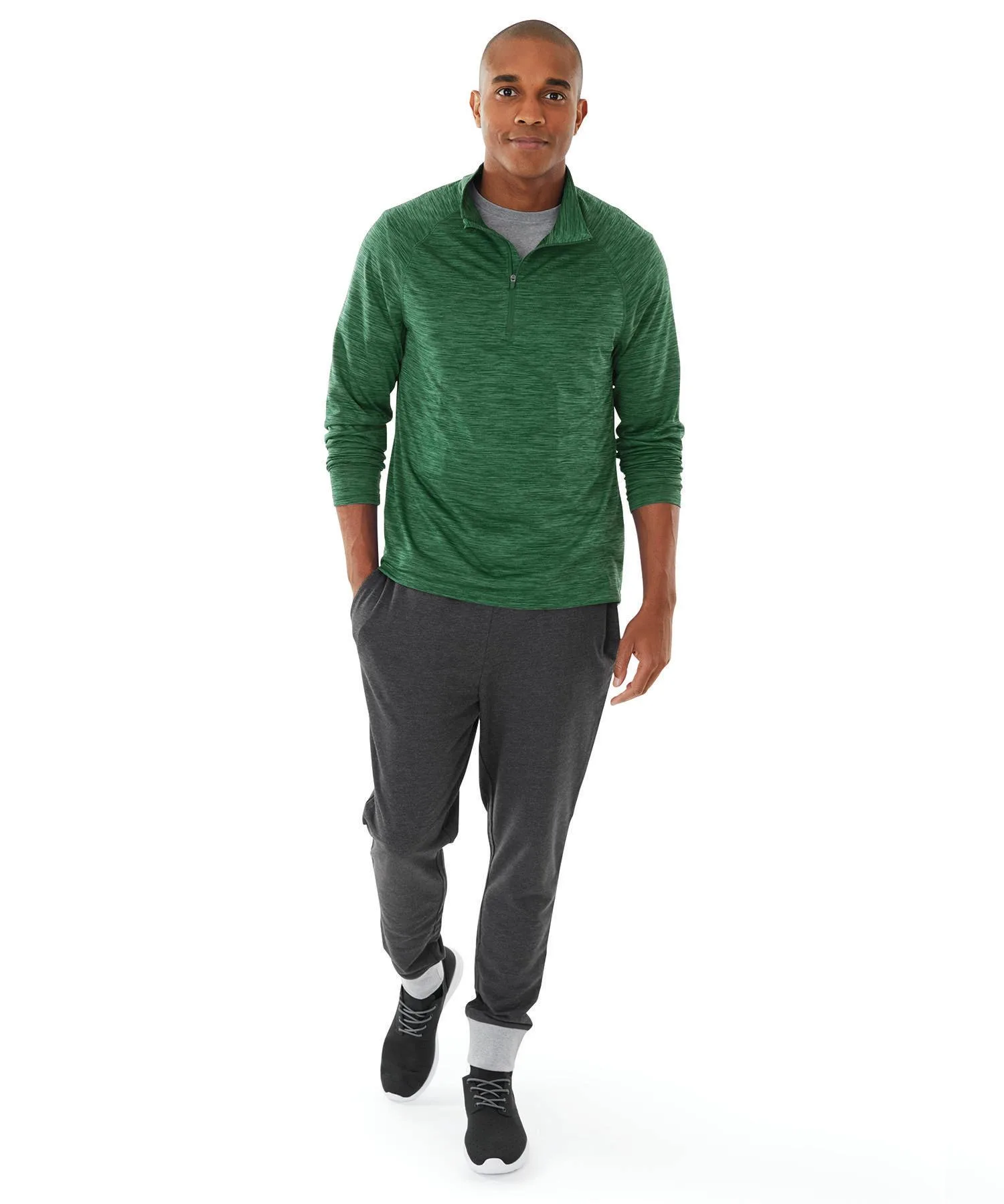Men's Space Dye Performance Pullover view 6