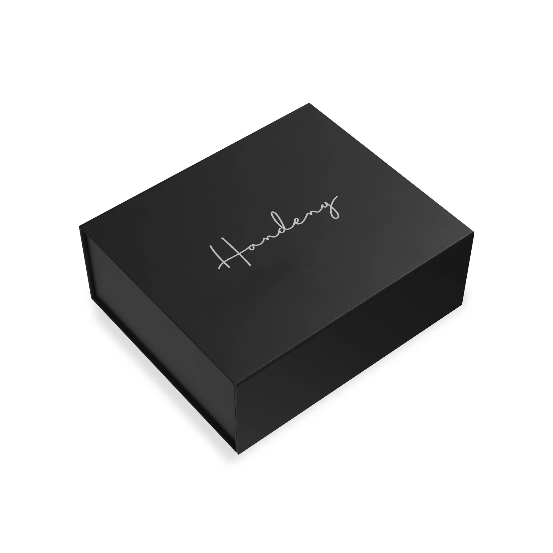 Medium Matte Black Magnetic Gift Box view 2