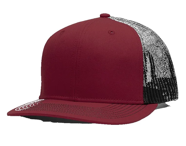 Pro Shape Trucker Hat with Slight Curve Visor view 7